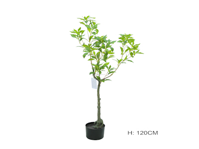 120cm 4ft Cheap Wholesale Artificial Tree With Leaves Faux Plants Fake Pieris Japonica For Home Office Garden Living Room Decor